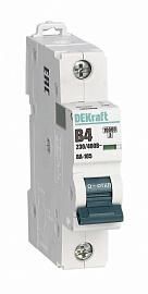 Выключатель автоматический 1П B 4А 10кА ВА-105 DEKraft (13102DEK) Schneider Electric от поставщика КабельСпецСтрой Выключатель автоматический 1П B 4А 10кА ВА-105 DEKraft (13102DEK) Schneider Electric от поставщика КабельСпецСтрой
