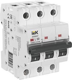 ARMAT Автоматический выключатель M10N 3P L 50А IEK от поставщика КабельСпецСтрой