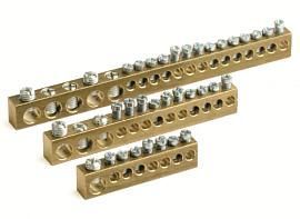 Шина латунная 11х6мм, 2х7,5мм, 2х9мм код BD12515 DKC от поставщика КабельСпецСтрой