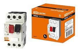 Пускатель ПРК32-6,3 In=6,3A Ir=4-6,3A Ue 660В SQ0212-0009 TDM от поставщика КабельСпецСтрой